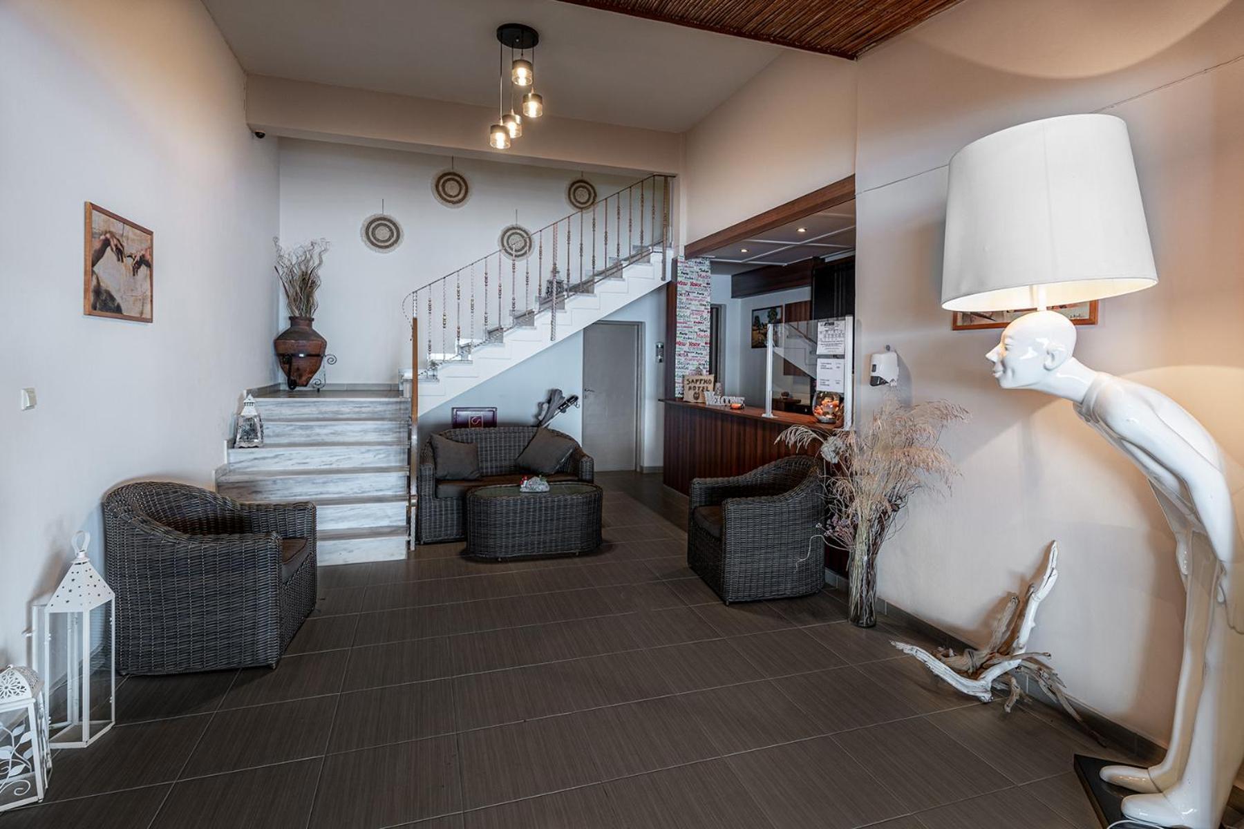 Sappho Hotel Skála Eresoú Extérieur photo